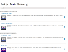 Tablet Screenshot of pasiripismovie.blogspot.com