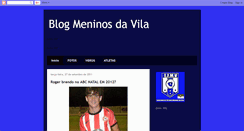 Desktop Screenshot of meninos-da-vila1.blogspot.com