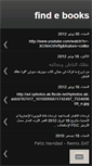 Mobile Screenshot of findebooks.blogspot.com