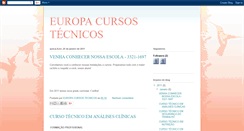 Desktop Screenshot of escolaeuropamaraba.blogspot.com