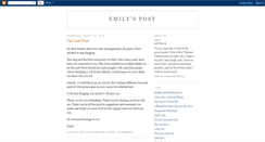 Desktop Screenshot of emilys-post.blogspot.com