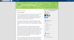 Desktop Screenshot of celebrateeverday.blogspot.com