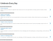 Tablet Screenshot of celebrateeverday.blogspot.com