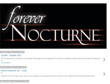 Tablet Screenshot of forevernocturne.blogspot.com