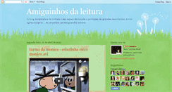 Desktop Screenshot of amiguinhos-da-leitura.blogspot.com