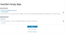 Tablet Screenshot of kunzite1.blogspot.com