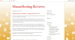 Desktop Screenshot of manashostingreviews.blogspot.com