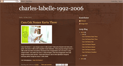 Desktop Screenshot of charles-labelle-1992-2006.blogspot.com