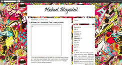 Desktop Screenshot of michaelblogsoleil.blogspot.com