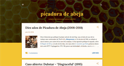 Desktop Screenshot of picaduradeabeja.blogspot.com