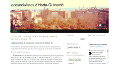 Desktop Screenshot of ecosocialisteshortaguinardo.blogspot.com