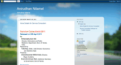 Desktop Screenshot of anirudhannilamel.blogspot.com