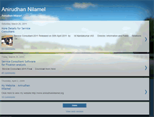 Tablet Screenshot of anirudhannilamel.blogspot.com