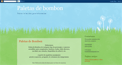 Desktop Screenshot of bombonletas.blogspot.com