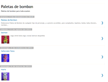 Tablet Screenshot of bombonletas.blogspot.com