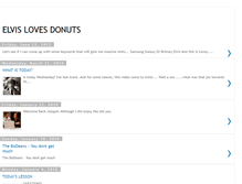 Tablet Screenshot of elvislovesdonuts.blogspot.com