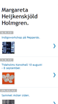 Mobile Screenshot of margaretaheijkenskjoldholmgren.blogspot.com