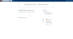 Desktop Screenshot of nepalpages.blogspot.com