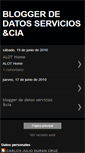 Mobile Screenshot of bloggerdedatosservicioscia.blogspot.com