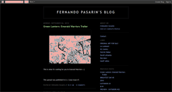 Desktop Screenshot of fernandopasarin.blogspot.com