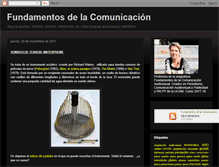 Tablet Screenshot of fundamentosdelacomunicacion.blogspot.com