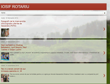 Tablet Screenshot of iosif-rotariu.blogspot.com