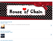 Tablet Screenshot of houseofchain.blogspot.com