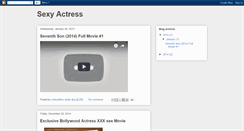 Desktop Screenshot of hottyactress.blogspot.com
