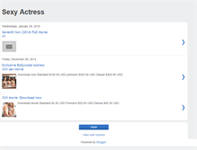 Tablet Screenshot of hottyactress.blogspot.com