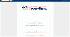 Desktop Screenshot of eatsandeverything.blogspot.com