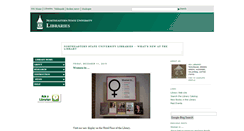 Desktop Screenshot of nsulibraries.blogspot.com