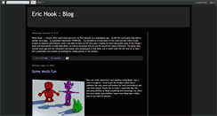 Desktop Screenshot of erichook.blogspot.com