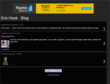 Tablet Screenshot of erichook.blogspot.com