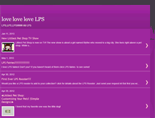 Tablet Screenshot of lovelovelovelps.blogspot.com