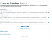 Tablet Screenshot of marinaehenrique.blogspot.com