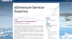 Desktop Screenshot of euniversum-servicio-esoterico.blogspot.com