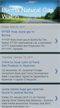 Mobile Screenshot of burmanaturalgaswatch.blogspot.com