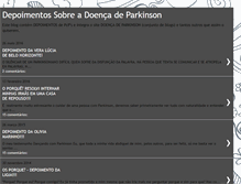 Tablet Screenshot of depoimentos.blogspot.com