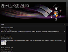 Tablet Screenshot of davesdigitaldialog.blogspot.com