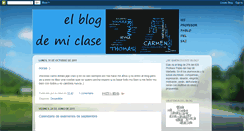 Desktop Screenshot of elblogdmiclase.blogspot.com