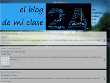 Tablet Screenshot of elblogdmiclase.blogspot.com
