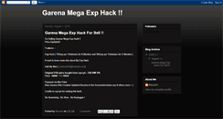 Desktop Screenshot of exphackgaming.blogspot.com