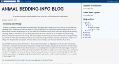 Desktop Screenshot of animal-bedding-infomz3.blogspot.com
