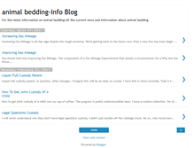 Tablet Screenshot of animal-bedding-infomz3.blogspot.com
