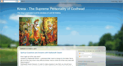 Desktop Screenshot of krsna-gyan.blogspot.com