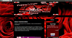 Desktop Screenshot of 4oeniacfashionweeknoite2.blogspot.com