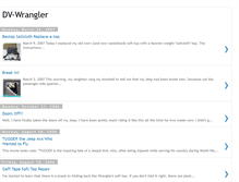 Tablet Screenshot of dv-wrangler.blogspot.com