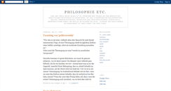 Desktop Screenshot of philosophisch.blogspot.com
