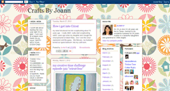 Desktop Screenshot of craftywithjoann.blogspot.com