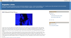 Desktop Screenshot of engenhoarte.blogspot.com